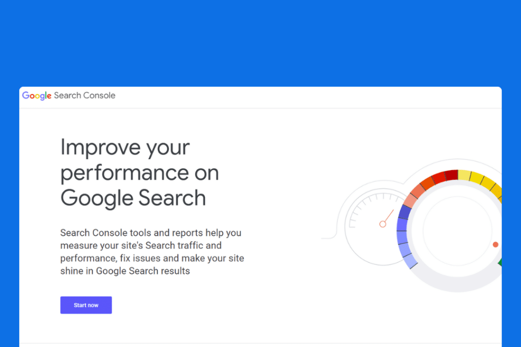 Google search console